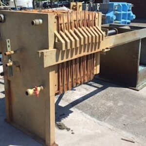 5.5x 10 cubic foot filter press