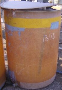 200 Gallon Fiberglass Vertical Holding Tank