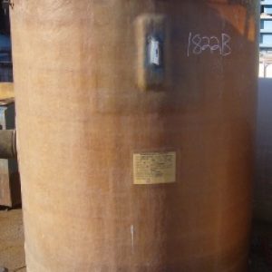 300 gallon vertical holding tank, fiberglass