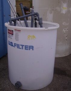 350 gallon PE round vertical holding tank