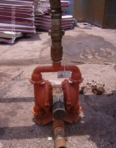 Used Wilden 1.5” Cast Iron Diaphragm Pump