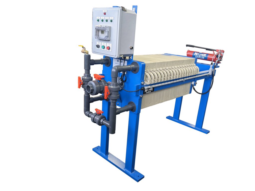 Automatic Filter Press with Pump Control System