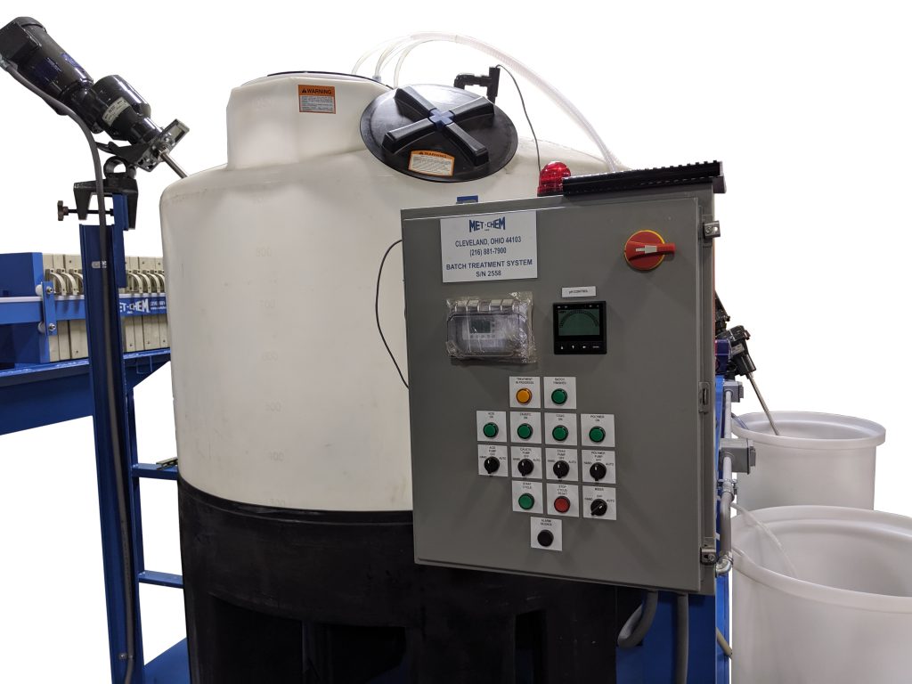 Batch Treatment System - Control Panel