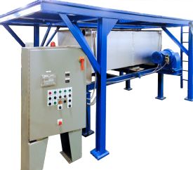 Sludge Dryer Mounted Under Press