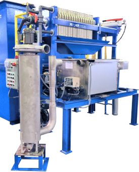 Filter Press-Sludge Dryer Combo