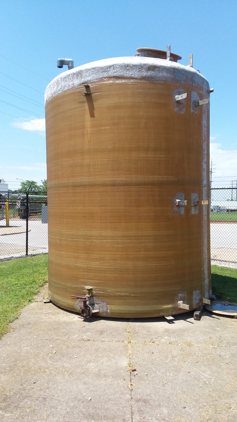 7,500 Gallon Fiberglass Tank – Flat Bottom – Dome Top