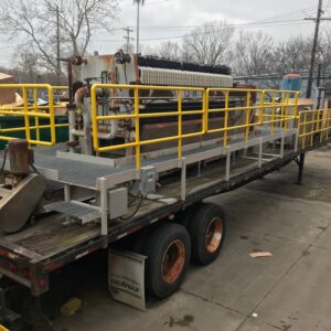 Trailer Mounted Filter Press 40 cu ft 1000mm Plates